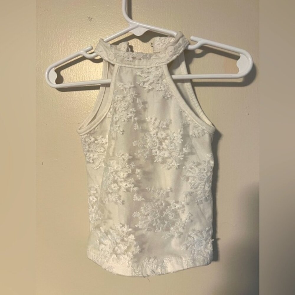 SHEIN baby 6/9 months top white